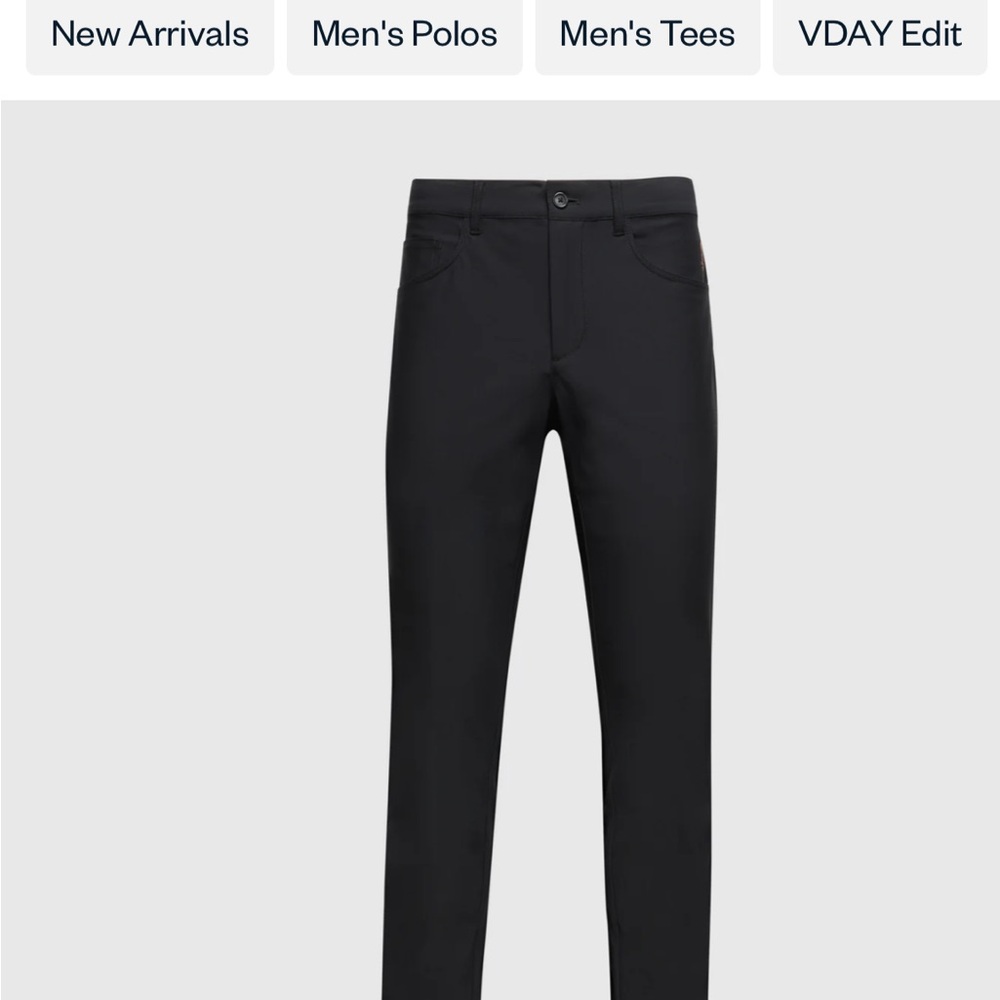 Psycho Bunny Charcoal Dress Pants